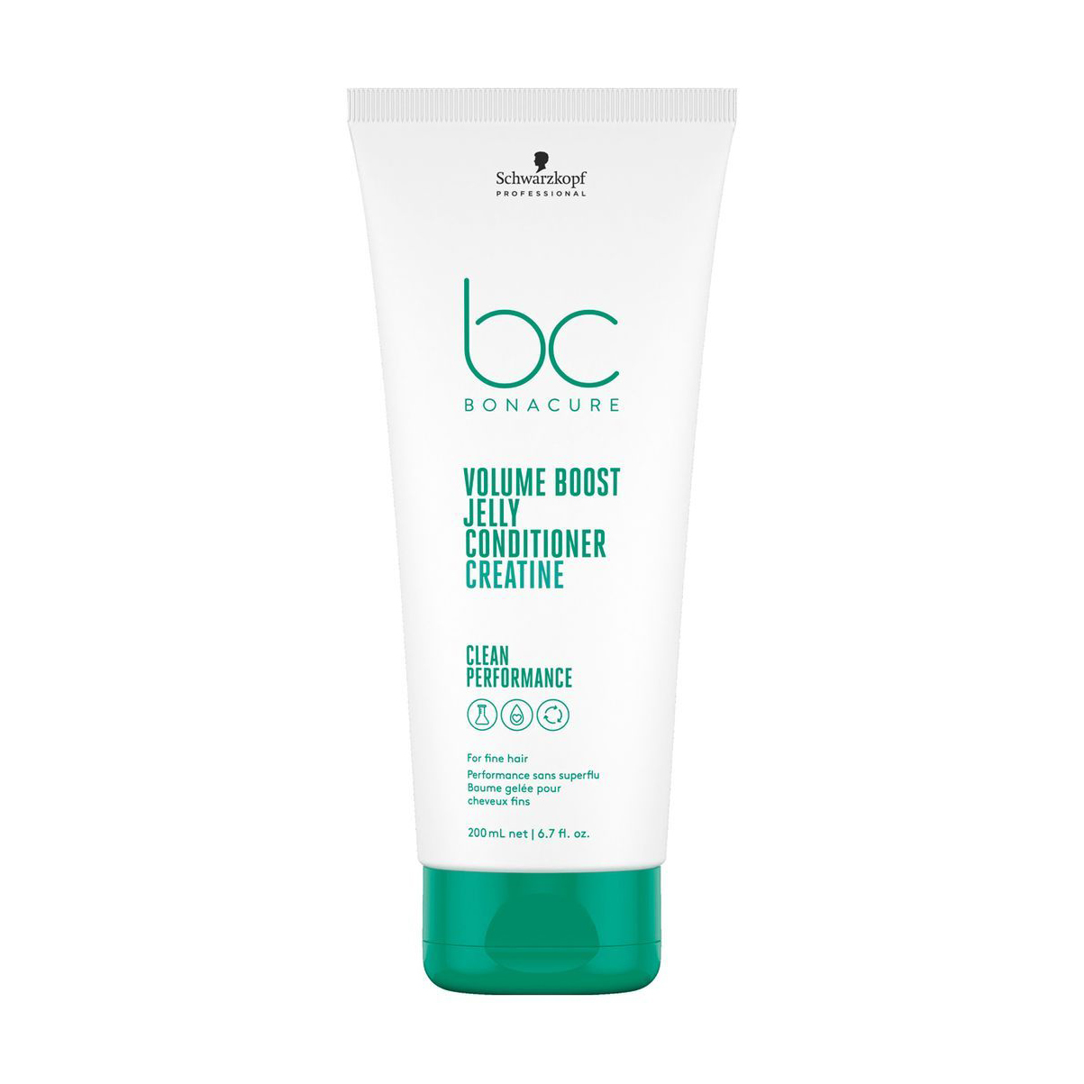 Гель-кондиціонер Schwarzkopf Professional BC Bonacure Volume Boost Jelly Conditioner Creatine для об'єму тонкого волосся, 200 мл
